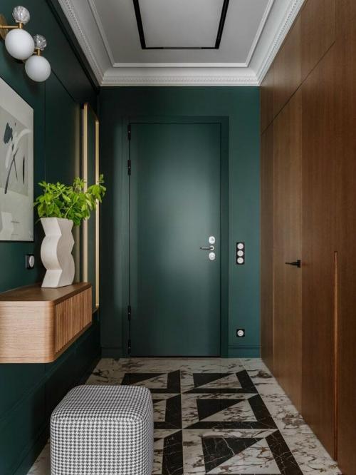 Суперстильная и яркая - эта двухкомнатная квартира площадью 55 кв. 09