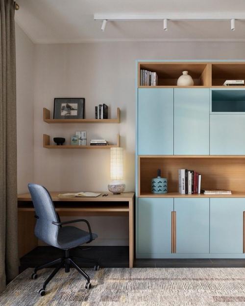 Интерьер - трансформер, в котором для каждого члена семьи найдется место, а вещи будут выполнять несколько функций. 01