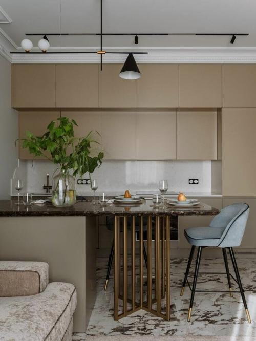 Суперстильная и яркая - эта двухкомнатная квартира площадью 55 кв. 04