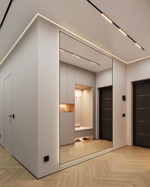 Этот интерьер - отличный пример того, как минимализм может быть не только стильным, но и тёплым, уютным и по-настоящему продуманным. 06 Этот интерьер - отличный пример того, как минимализм может быть не только стильным, но и тёплым, уютным и по-настоящему продуманным. 06