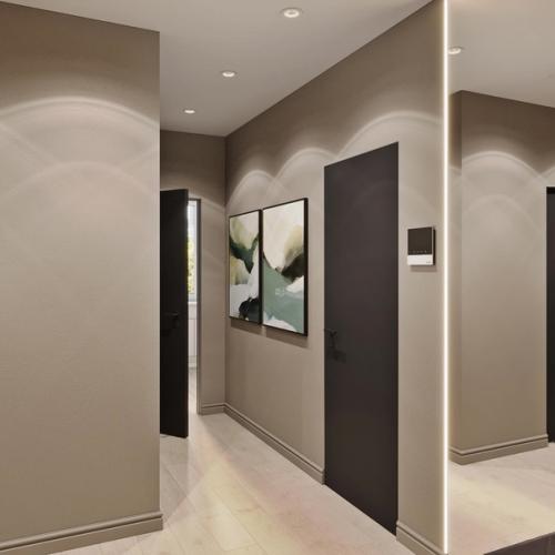 Современная прихожая 9, 8 кв. 02