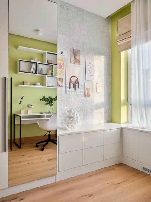 Эта квартира стала воплощением тёплого, гармоничного пространства, где каждый элемент подчинён идее уюта и комфорта. 03