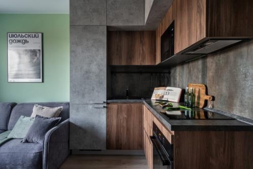 Интерьер квартиры - студии. 01