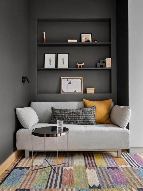 Эта квартира стала воплощением тёплого, гармоничного пространства, где каждый элемент подчинён идее уюта и комфорта. 02