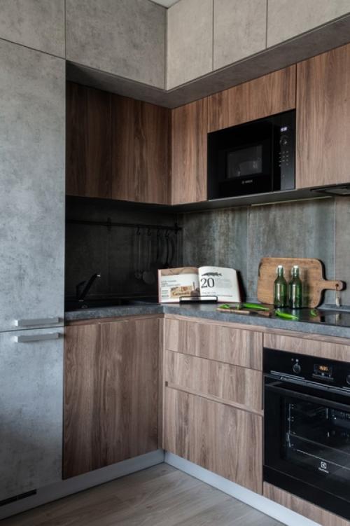 Интерьер квартиры - студии.