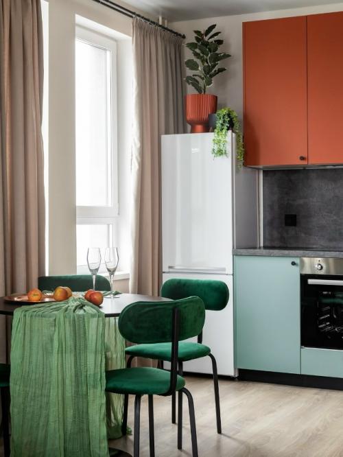 Эта квартира - пример того, как цвет и детали могут создавать ощущение настоящего домашнего тепла. 07