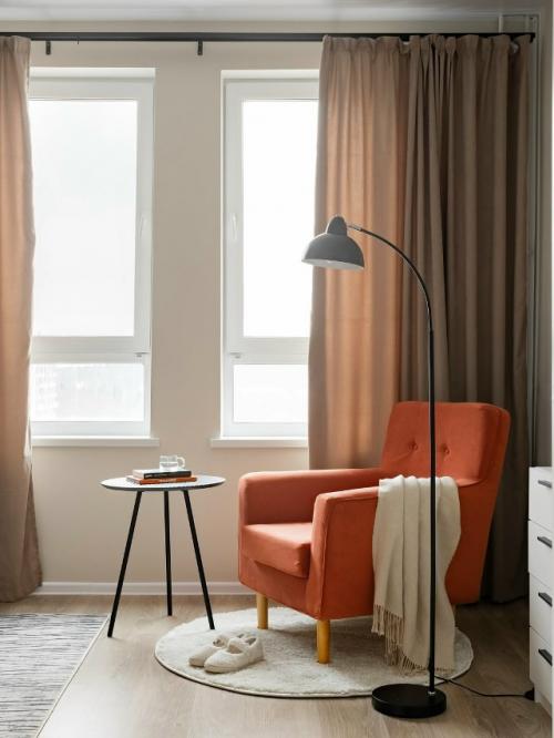 Эта квартира - пример того, как цвет и детали могут создавать ощущение настоящего домашнего тепла. 05