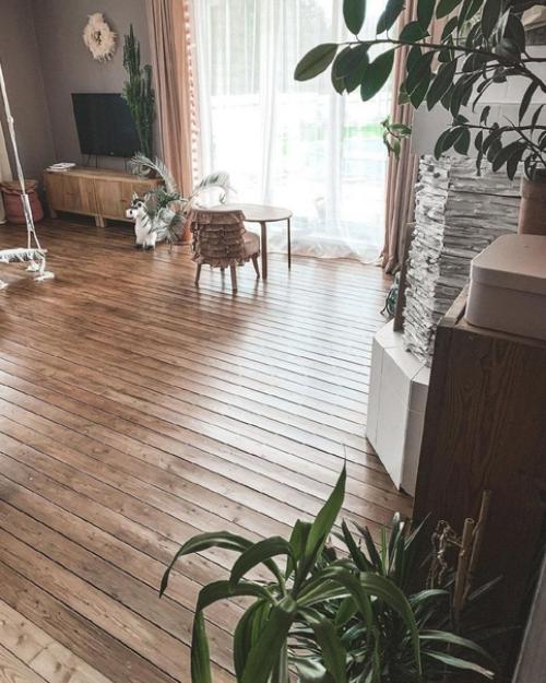 Уютная гостиная.  Интерьер в стиле то ли винтаж, то ли намёк на Прованс. 08