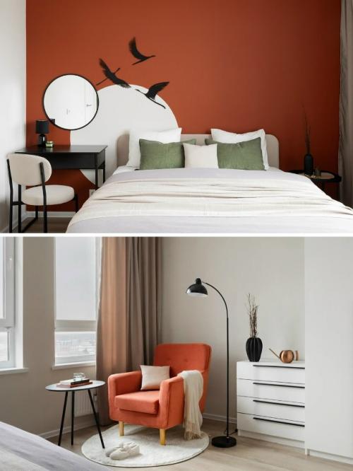 Эта квартира - пример того, как цвет и детали могут создавать ощущение настоящего домашнего тепла. 02