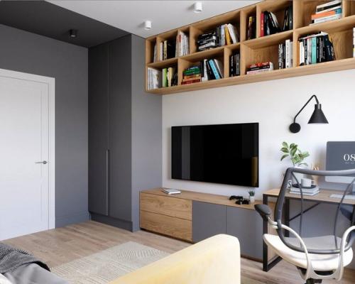 Внимание!  Только в том случае, если правильно расставить яркие акценты в интерьере, комната заиграет другими красками. 04