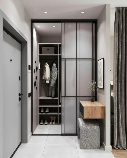 Проект небольшой студии площадью 25 кв. 07