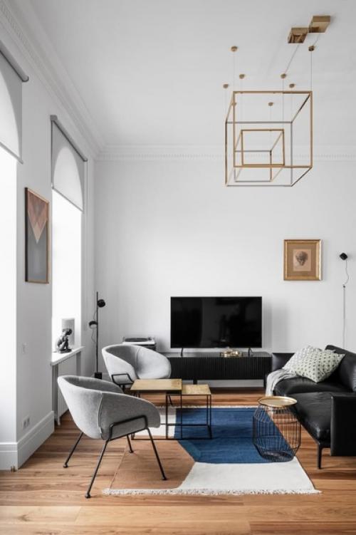 Изысканный минималистичный интерьер от Mooseberry Design Group. 02