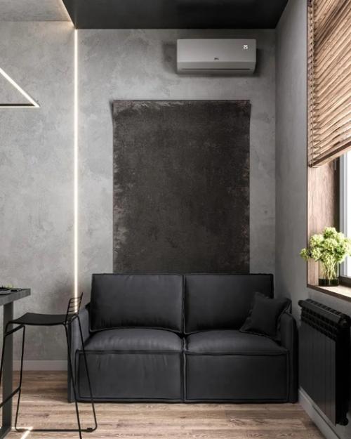 Двухуровневая студия площадью 25 кв. 03