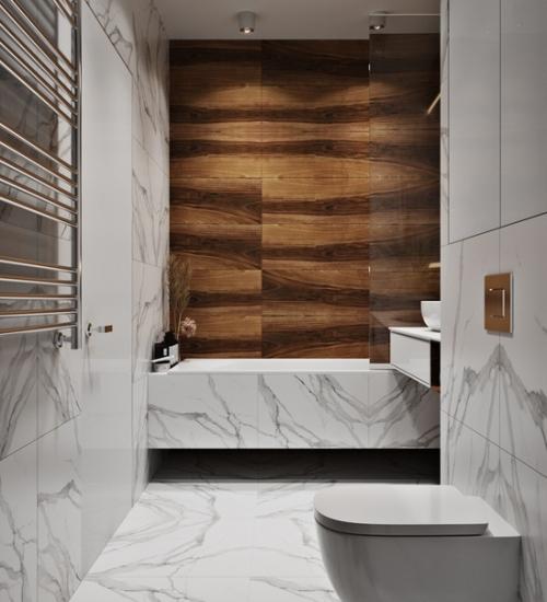 Проект ванной комнаты в Москве ( 5 кв. 02