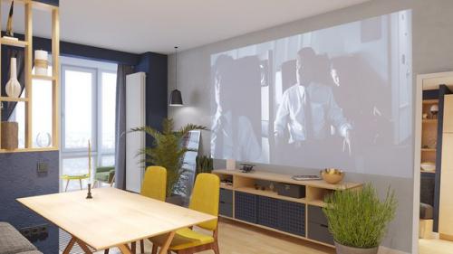 Проект квартиры - студии площадью 38 м 2. 02