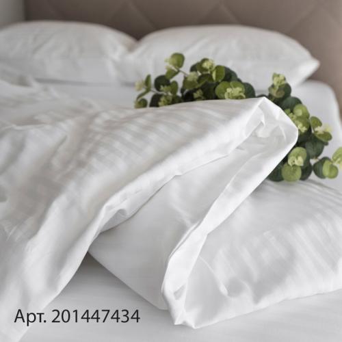 Белый страйп - сатин - идеальный выбор для ценителей качества и элегантности. 03