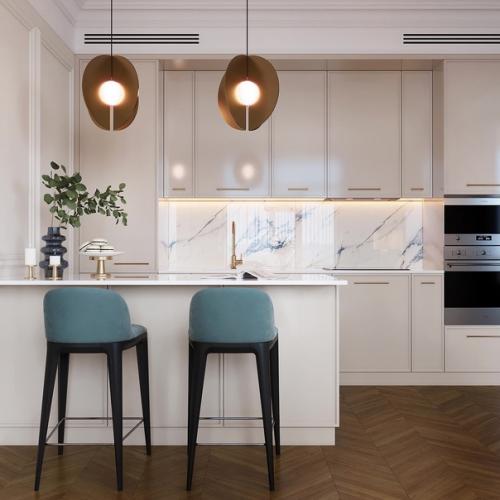 Кухня - столовая.  Смотрится шикарно. 05