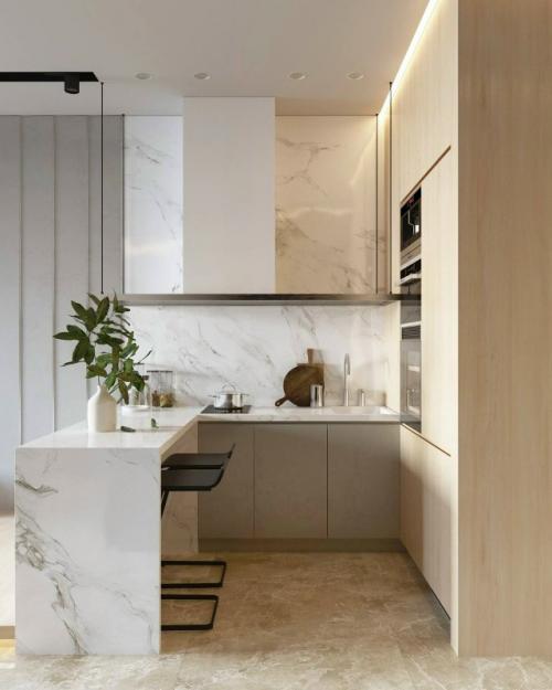 Изысканный лаконичный интерьер в светлых оттенках построен на тонком балансе элегантности и сдержанности. 04