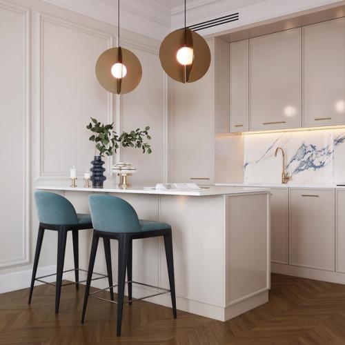 Кухня - столовая.  Смотрится шикарно. 04