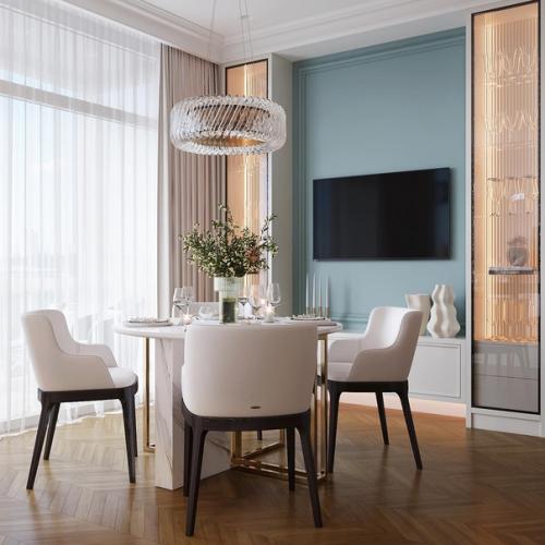 Кухня - столовая.  Смотрится шикарно. 06