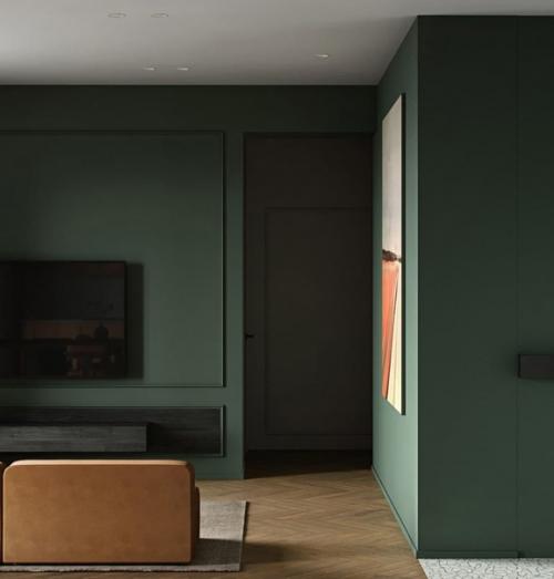 Зеленые и насыщенные землянистые акценты напоминают нам о прогулках по лесу. 02