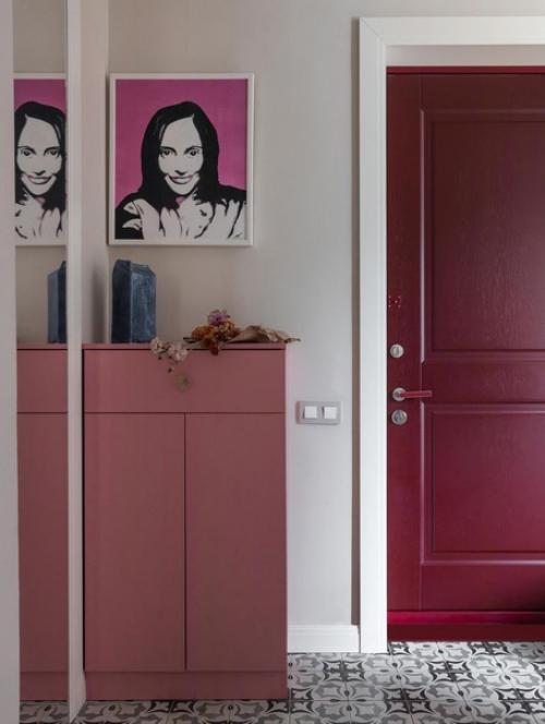 Красочный интерьер с элементами классики. 07