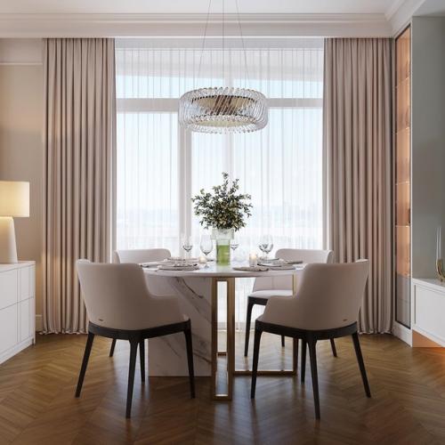 Кухня - столовая.  Смотрится шикарно. 03