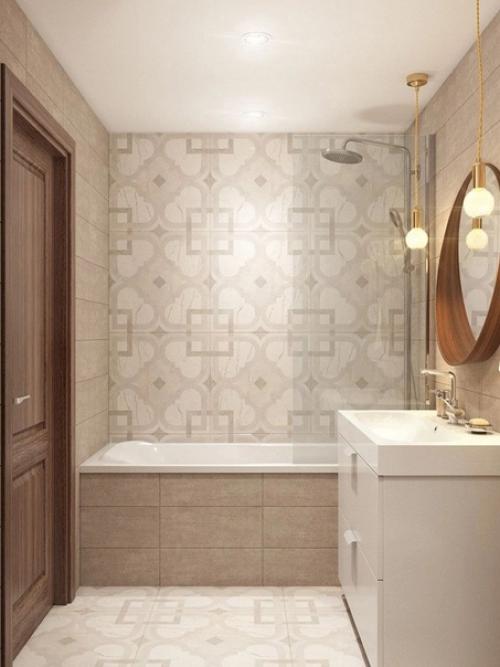 Небольшая красочная квартира, площадью 34 кв. 06