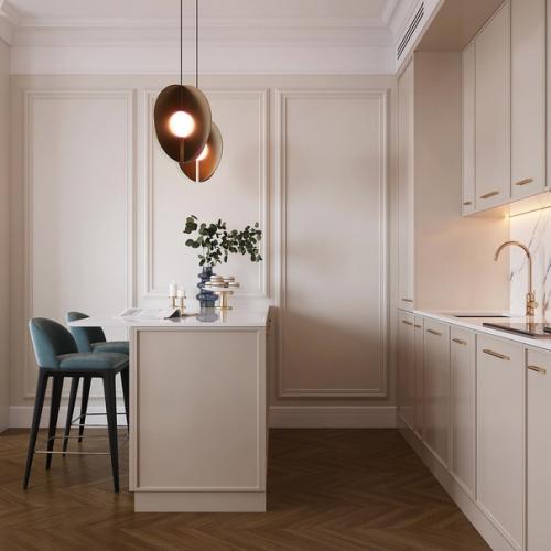 Кухня - столовая.  Смотрится шикарно. 02