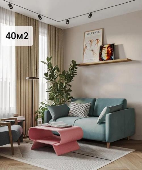 Квартира, общей площадью 40 кв.