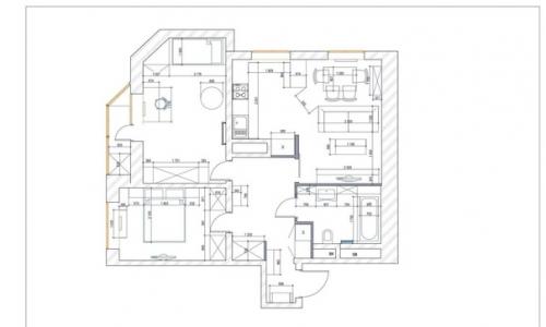 Современная классика на площади в 73 кв. 09