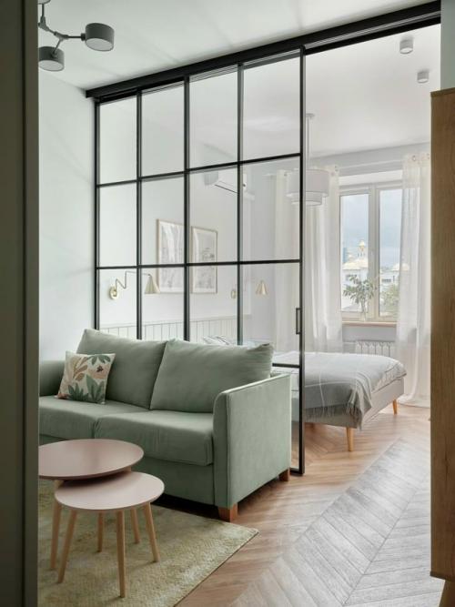 Этот проект - пример того, как можно создать современное и уютное пространство, даже при ограниченном бюджете. 08