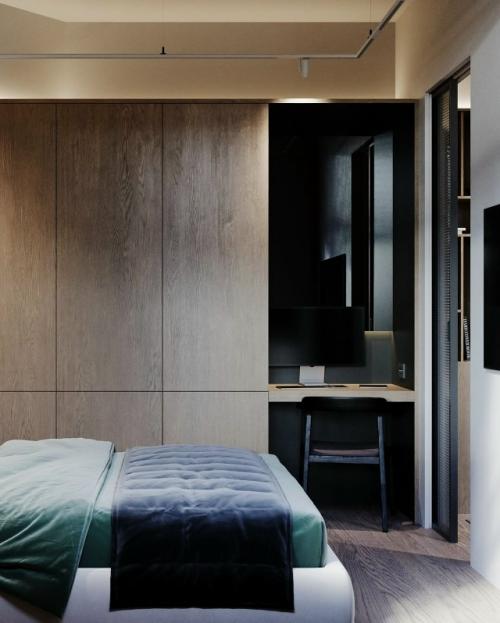 Современная квартира площадью 29 кв. 09