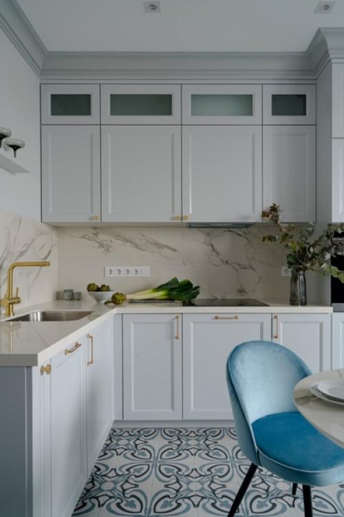 Редизайн двушки с ремонтом от застройщика.