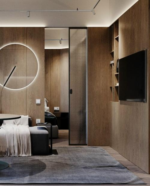 Современная квартира площадью 29 кв. 05