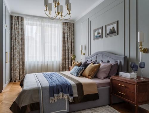 Красивый интерьер двушки, который долго будет актуальным. 04