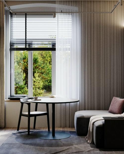 Современная квартира площадью 29 кв. 07