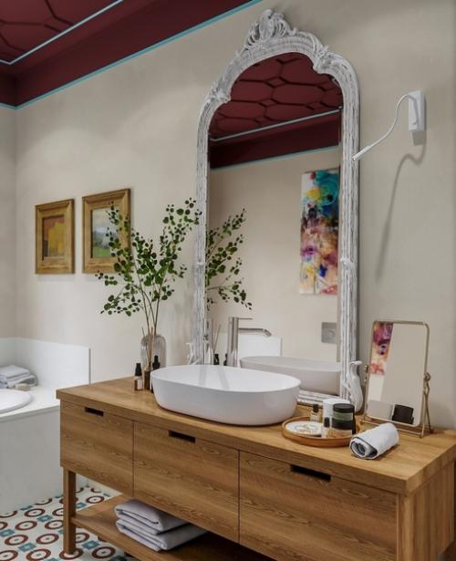 Очень необычная ванная комната. 02