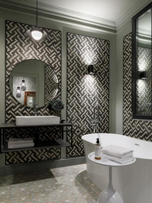 Квартира в зеленых тонах. 08