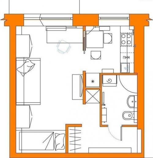 Bce o дизaйнe интepьepa. 09