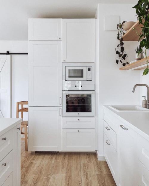 Светлая кухня в скандинавском стиле. 03