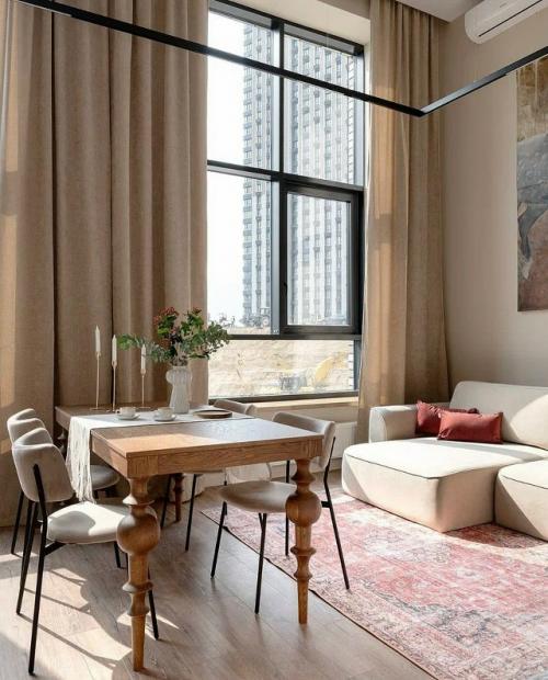 Эта небольшая квартира стала примером гармоничного сочетания стиля лофт с элементами Русского Стиля. 05