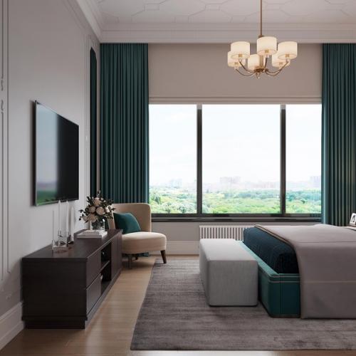 Спальня в стиле современная классика. 01