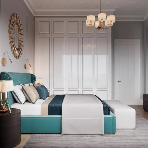 Спальня в стиле современная классика. 06