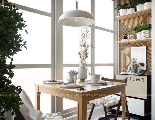 Жилая часть квартиры в ЖК волжские паруса. 06