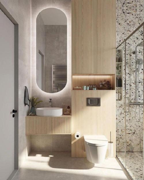 Ванная комната с окном. 07