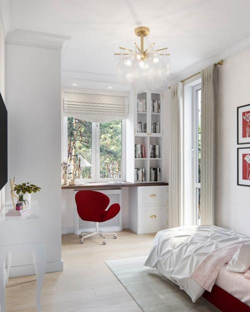 Нежная комната для 11-летней девочки. 02