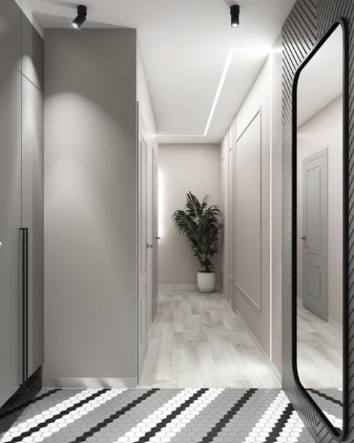 Интерьер коридора.  Это получилось восхитительно идеально. 08