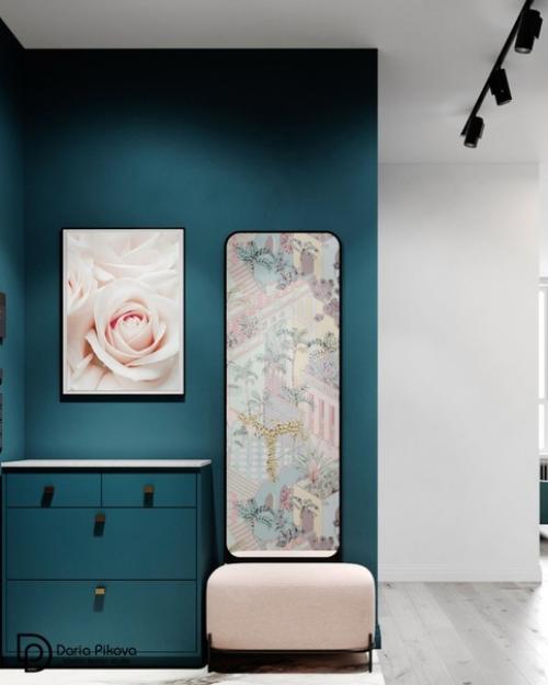 Я в восторге от цвета прихожей. 01