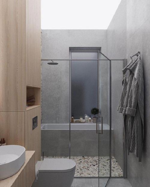 Ванная комната с окном. 06